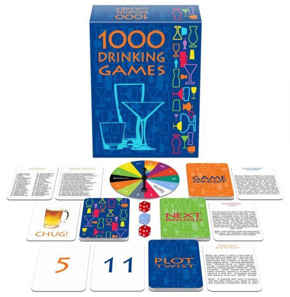 1000 Drinking Games For Anyone 21 Years Old and Older