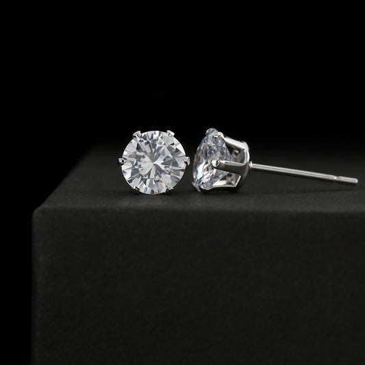 Unisex Wear Anytime Cubic Zirconia Earrings