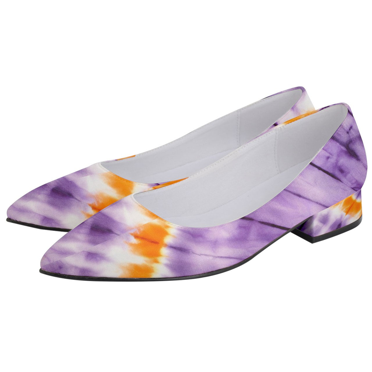 Women's, Teens, Tie Die Low Heeled Dress Flats