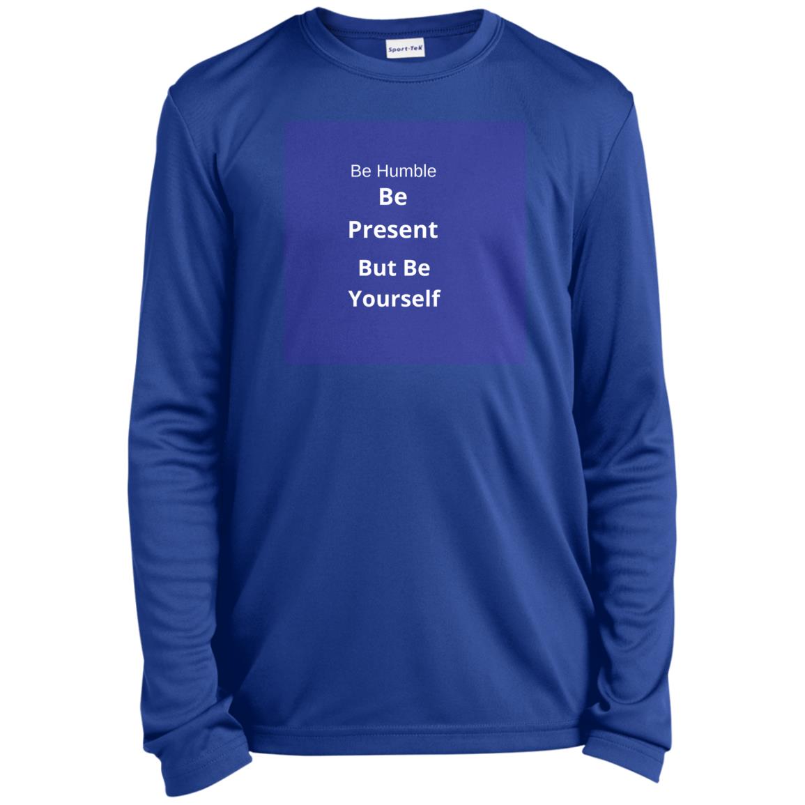 Your Own Life Journey Reminders Youth Long Sleeve Performance Tee