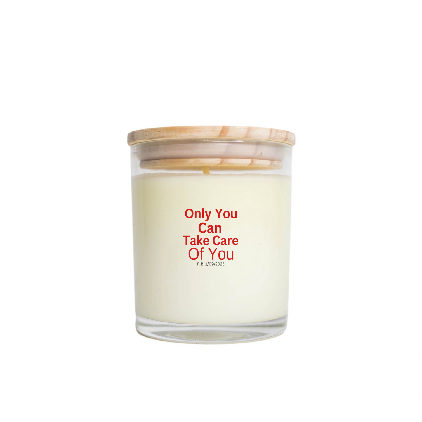 Your Own Journey Reminders Vanilla Soy Candle.